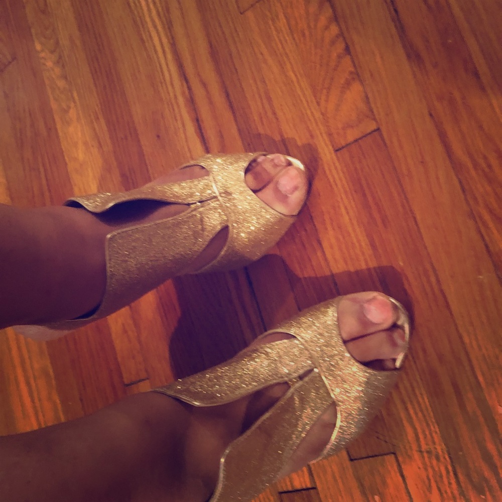 OMG!! Perfect fall-win SPARKLE  night out shoe 12w